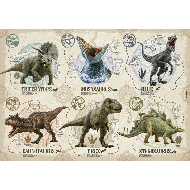 Jurassic World Pussel 104 Bitar