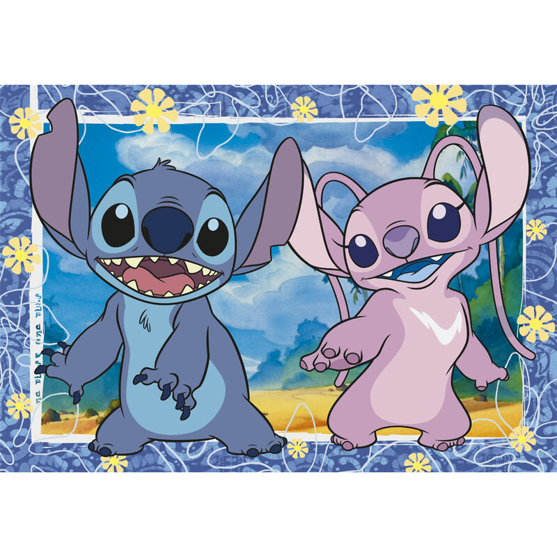 Disney Stitch Pussel 104 Bitar