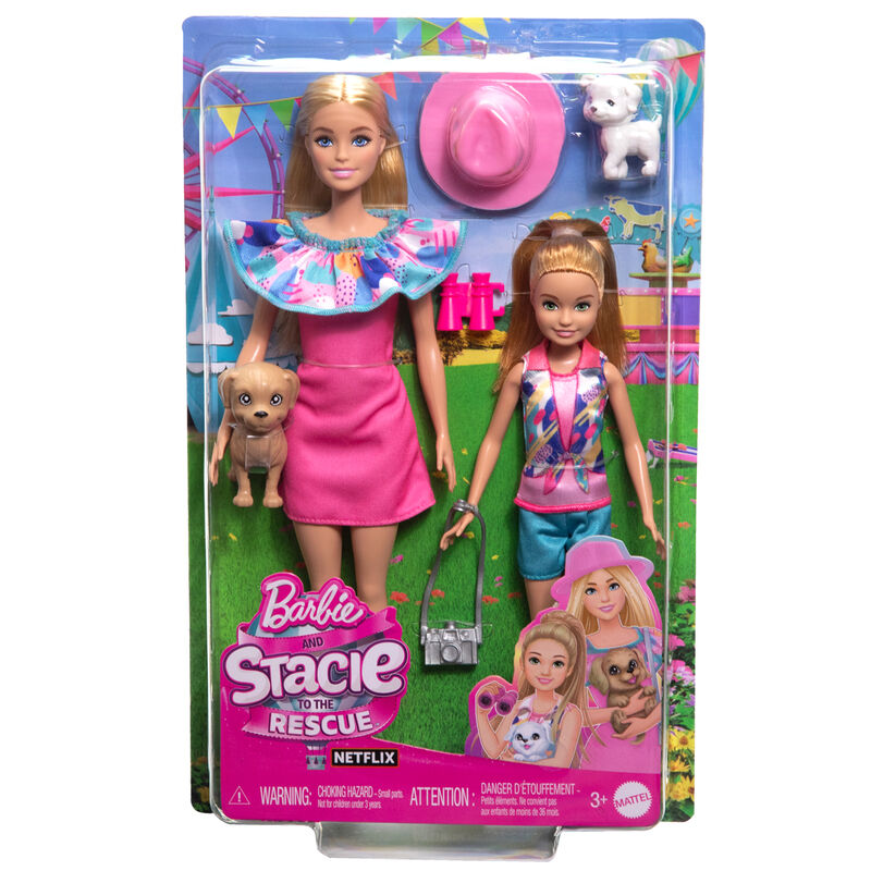 Barbie Stacie till räddning paket 2 dockor