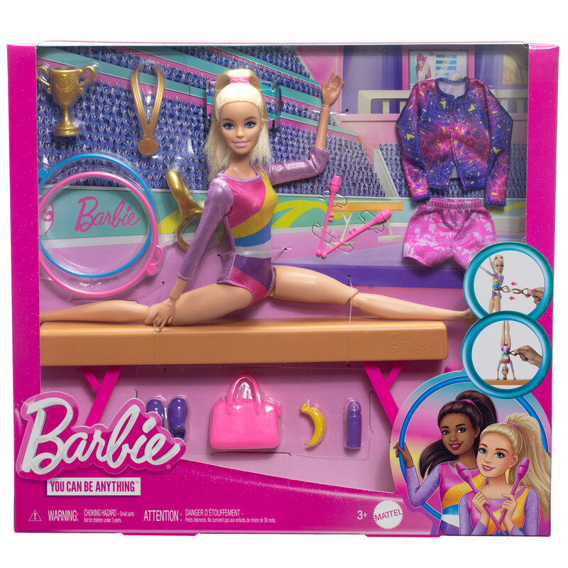 Barbie Gymnastik leksaksset