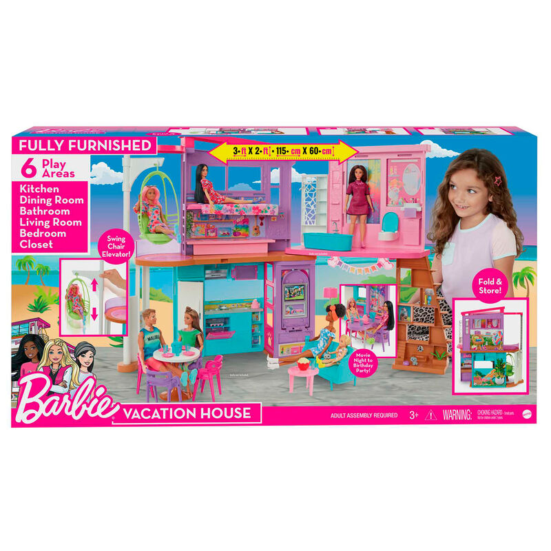 Barbie Malibu hus