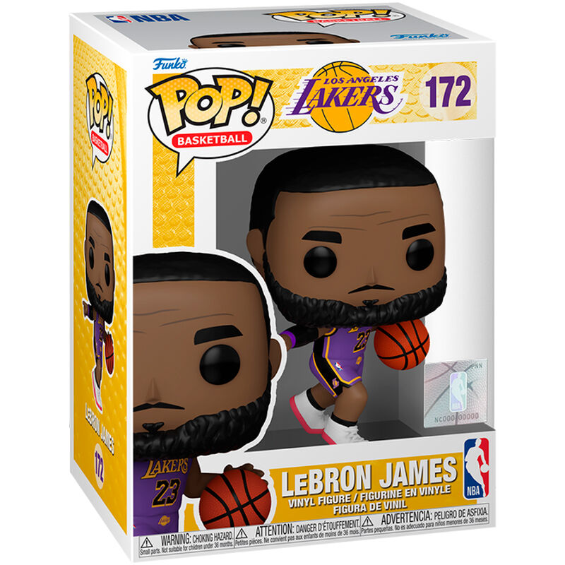 Funko POP Figur NBA Lakers Lebron James - 9cm Samlarfigur