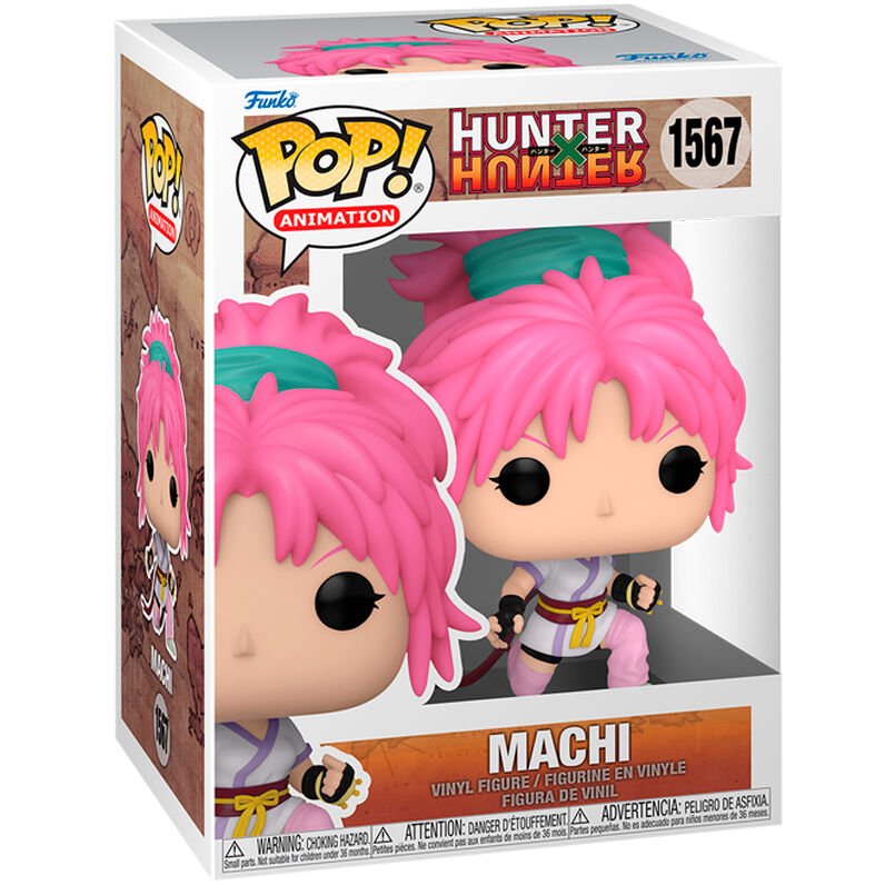 Funko POP Figur Hunter x Hunter Machi - Samlarfigur i Presentask