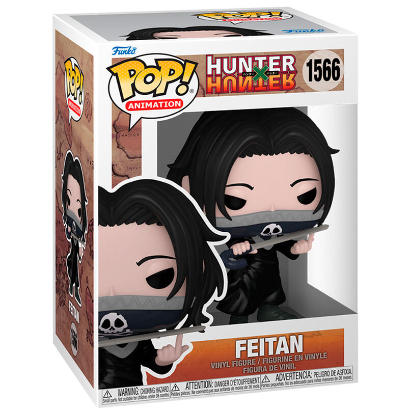 Funko POP Hunter x Hunter Feitan 9 cm Vinyl Figur