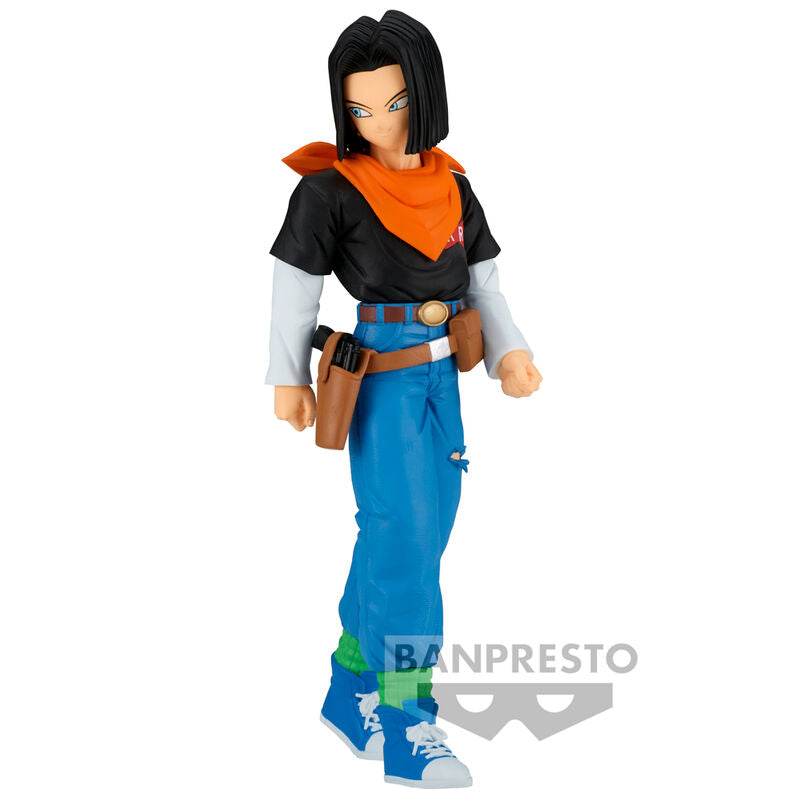 Dragon Ball Z Android 17 Solid Edge Action Figur 17cm