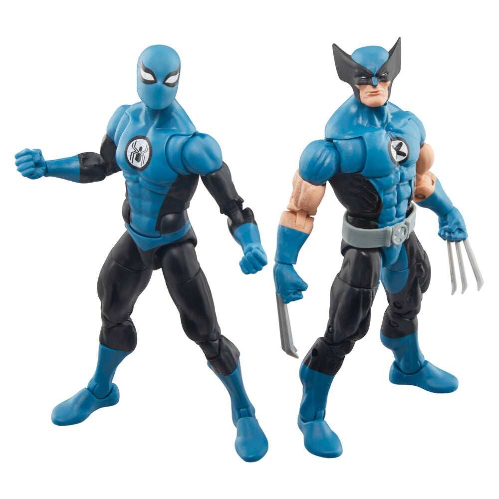 Marvel Fantastic Four Wolverine Spiderman Figurpaket - 15cm