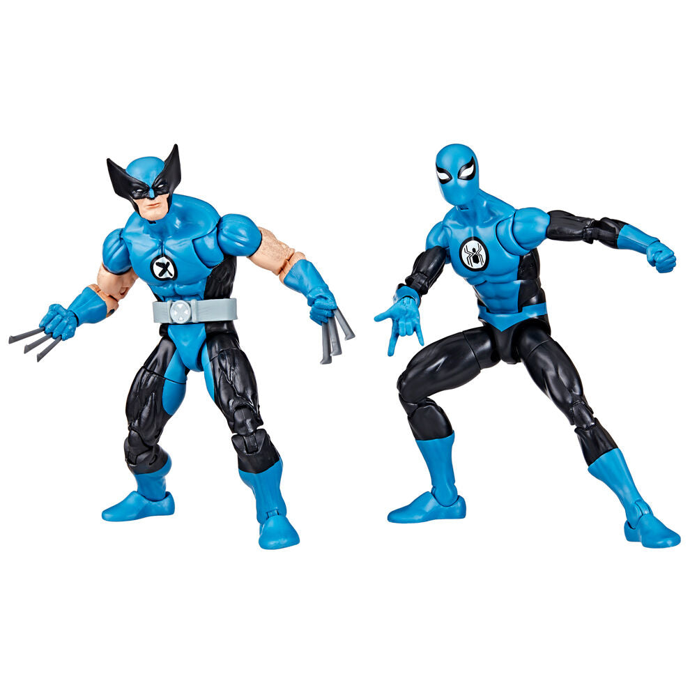 Marvel Fantastic Four Wolverine Spiderman Figurpaket - 15cm