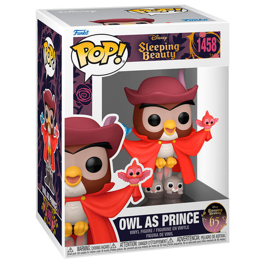 Funko POP Figur Disney Sleeping Beauty - Uggla som Prins
