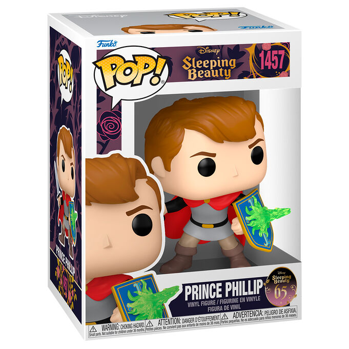 Funko POP Disney Sleeping Beauty - Prince Phillip 9cm Figur