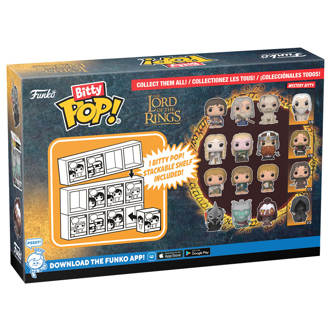 Blister 4 figurer Bitty POP - The Lord of the Rings Galadriel