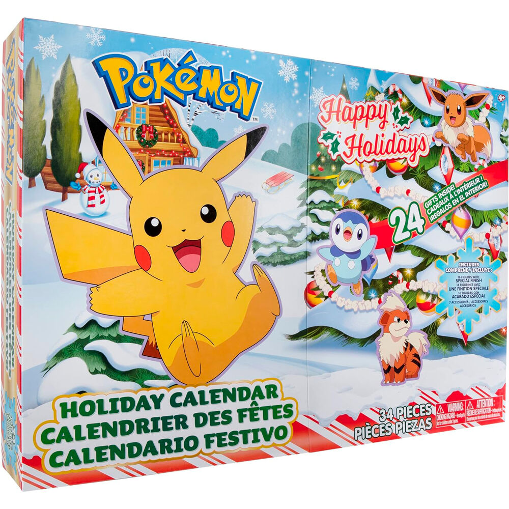 Pokémon Adventskalender 2023 - Magisk Nedräkning till Jul