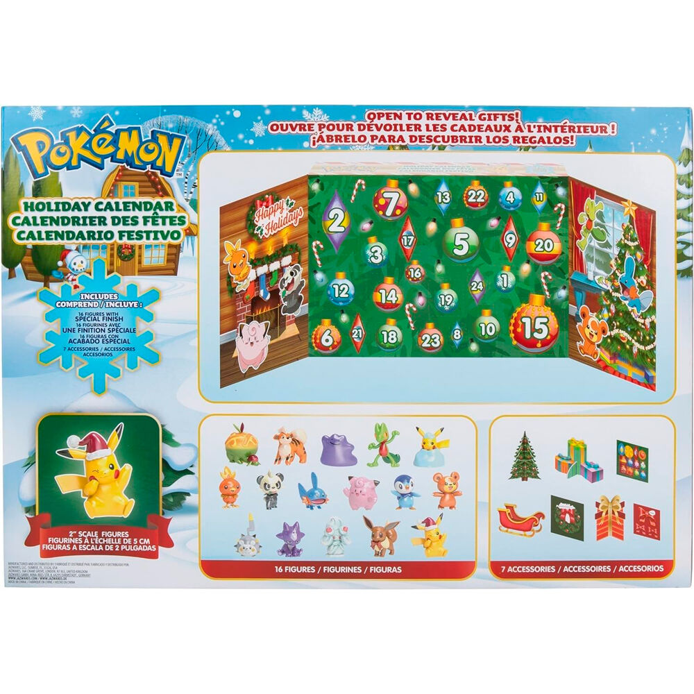 Pokémon Adventskalender 2023 - Magisk Nedräkning till Jul