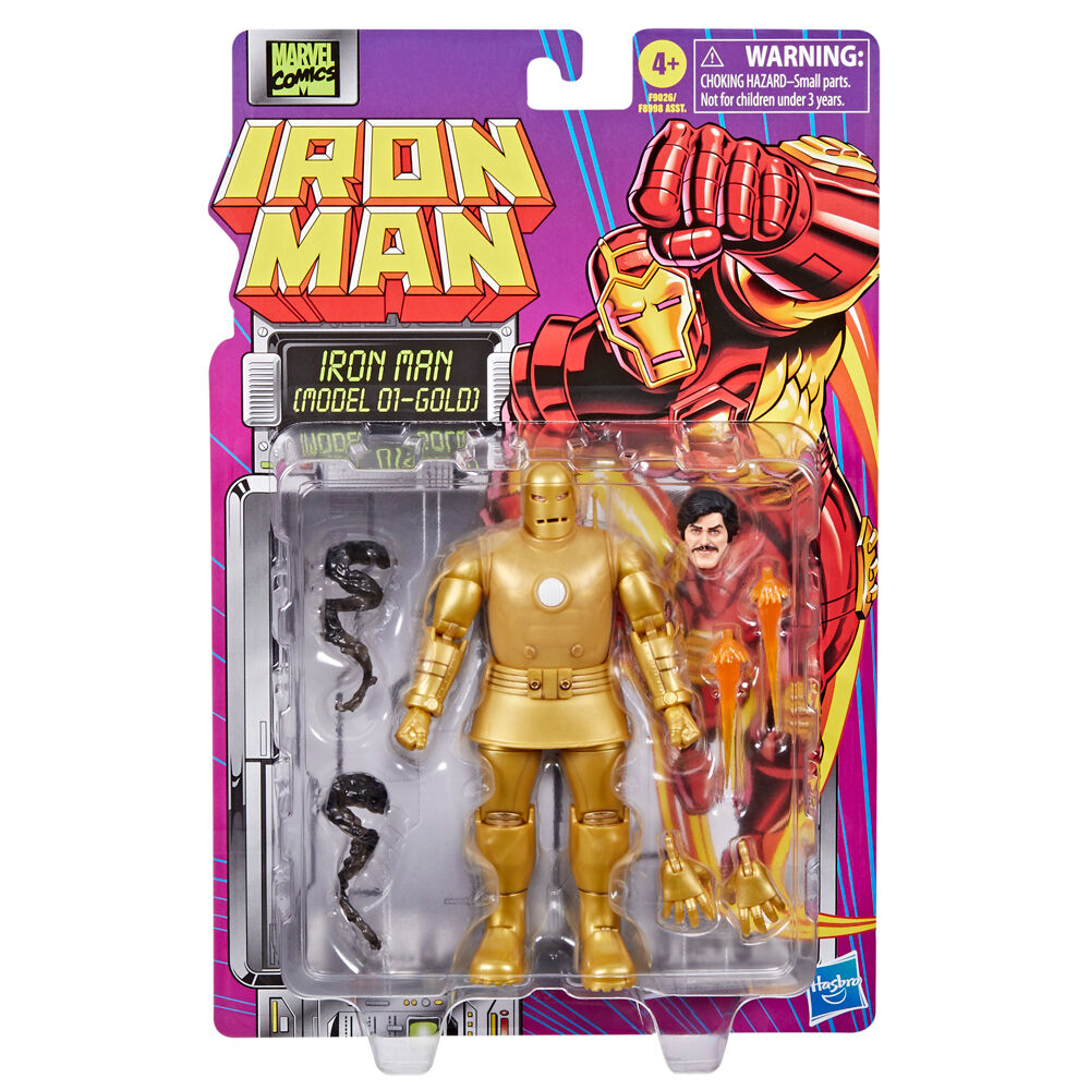 Marvel Iron Man - Iron Man Model 01-Gold Figur 15cm