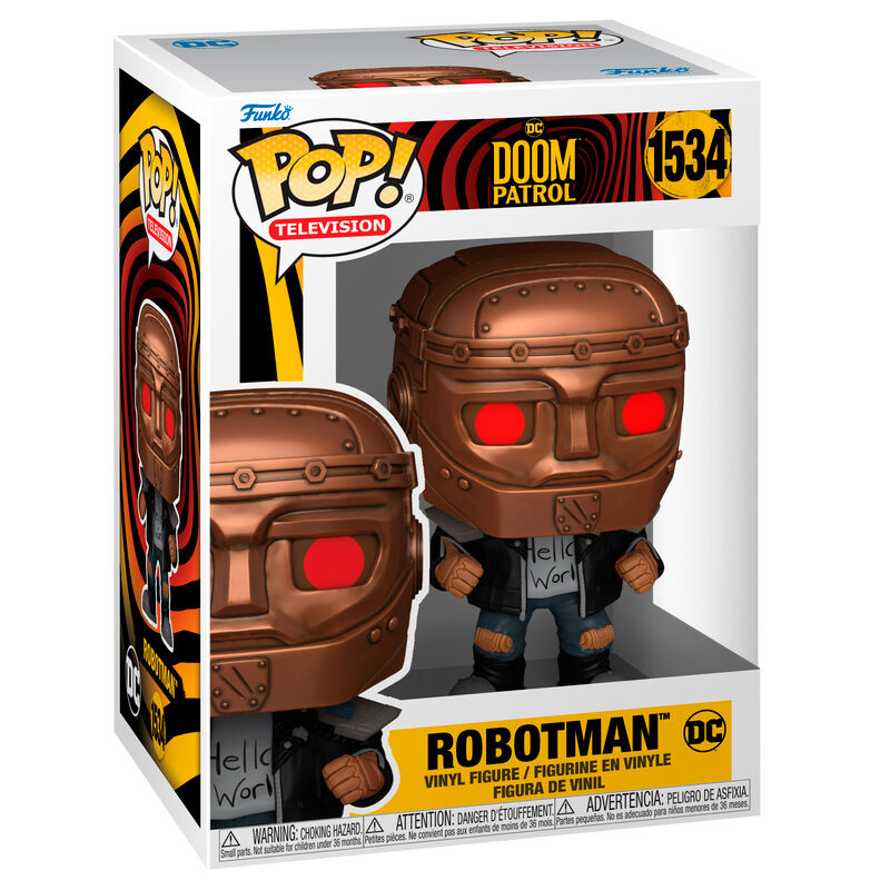 Funko POP DC Comics Doom Patrol Robotman Figur