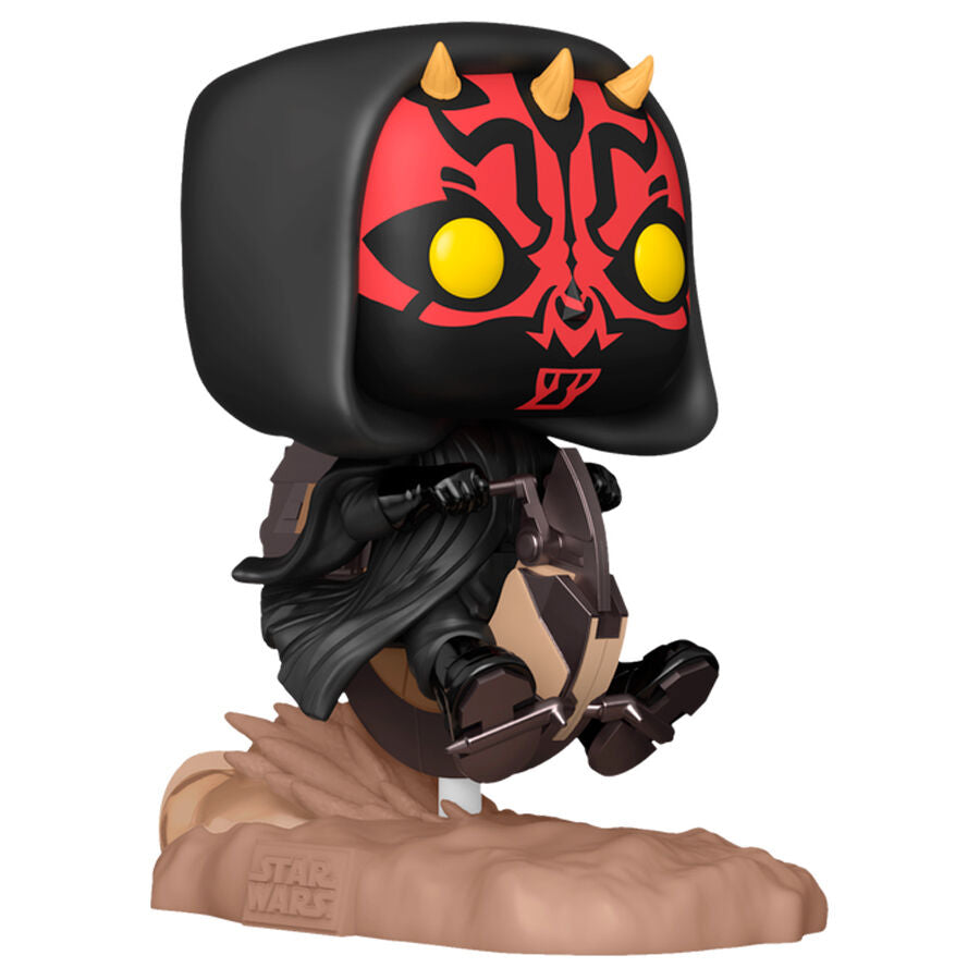 POP Figur Rides Deluxe Star Wars Darth Maul På Bloodfin Speeder