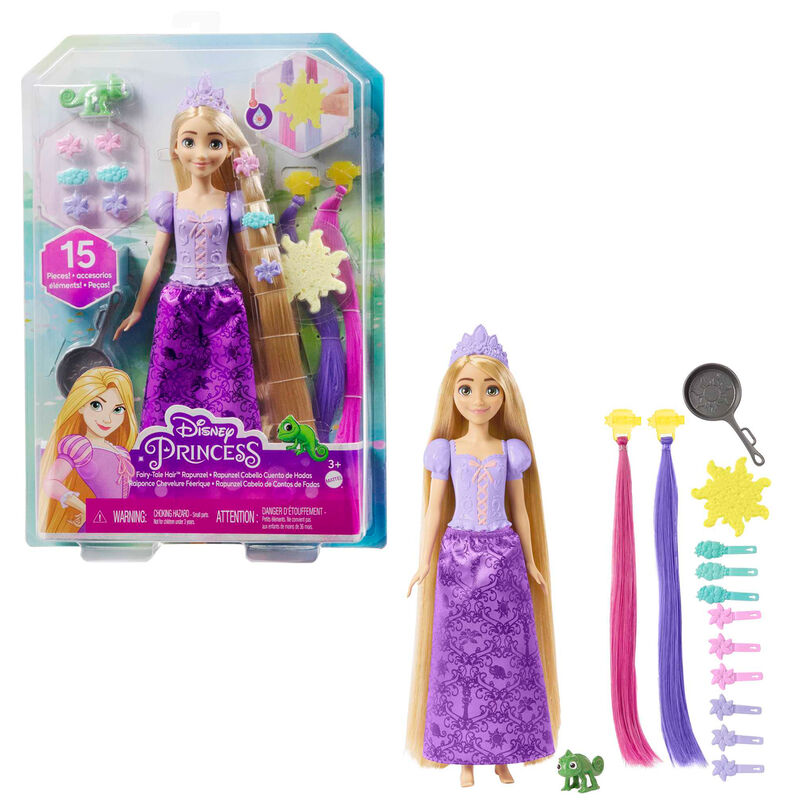 Disney Rapunzel Fairy-Tale Hair Docka