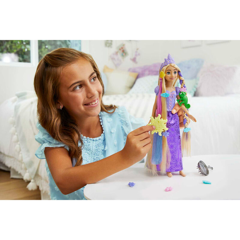 Disney Rapunzel Fairy-Tale Hair Docka