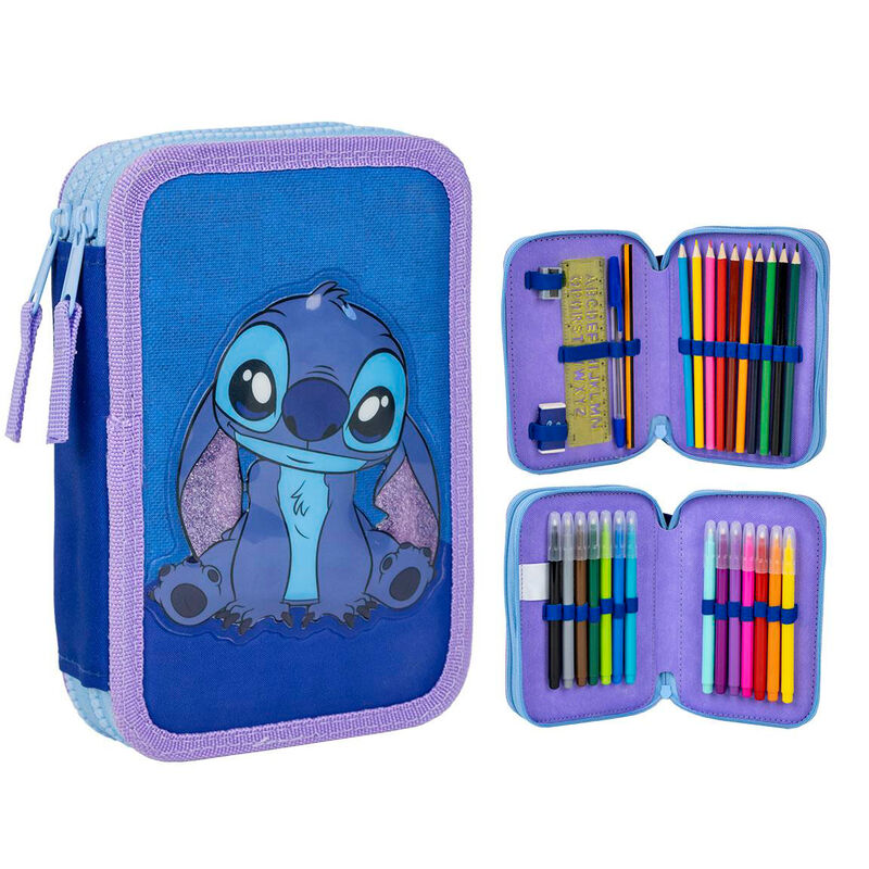 Disney Stitch Dubbel Pennfodral
