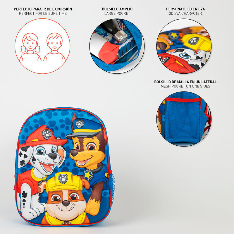 Paw Patrol 3D Ryggsäck 31cm