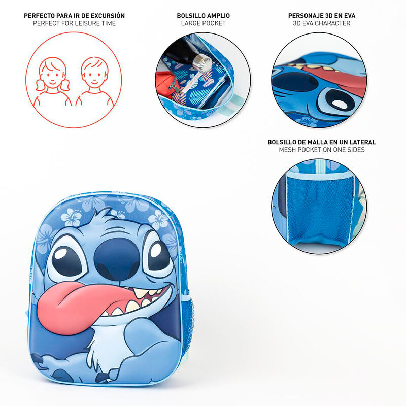Disney Stitch 3D Rygsäck 31cm