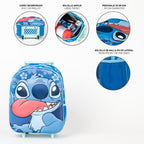 Disney Stitch 3D Ryggsäck med Hjul 31cm