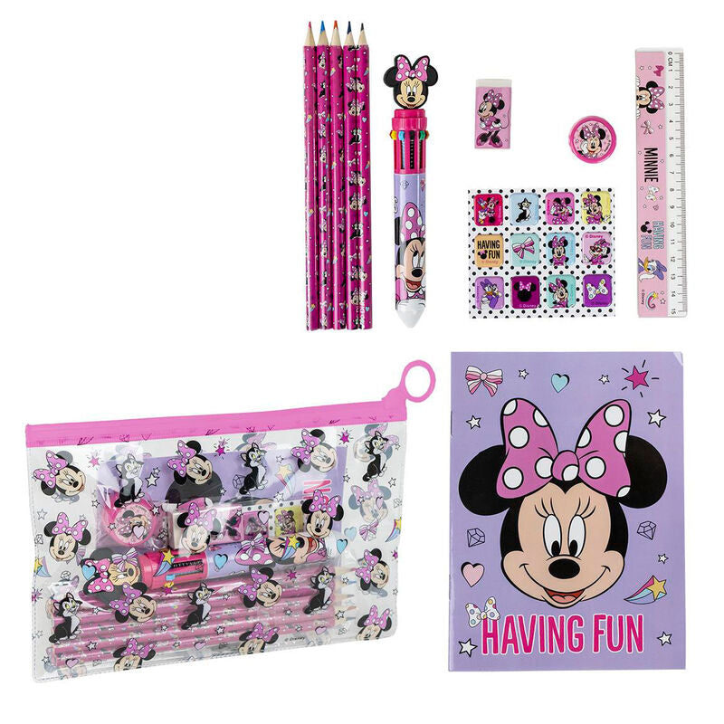 Disney Minnie Stationery Set - Fantastisk Skrivset för Små Kreatörer