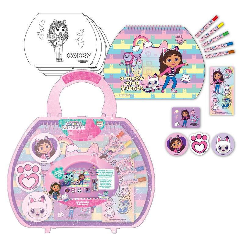 Gabbys Dockhus Färgläggningsmaterialväska