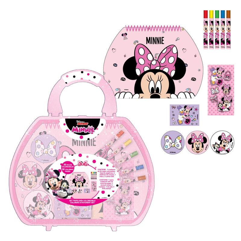 Disney Minnie Färgläggningsstationärfack