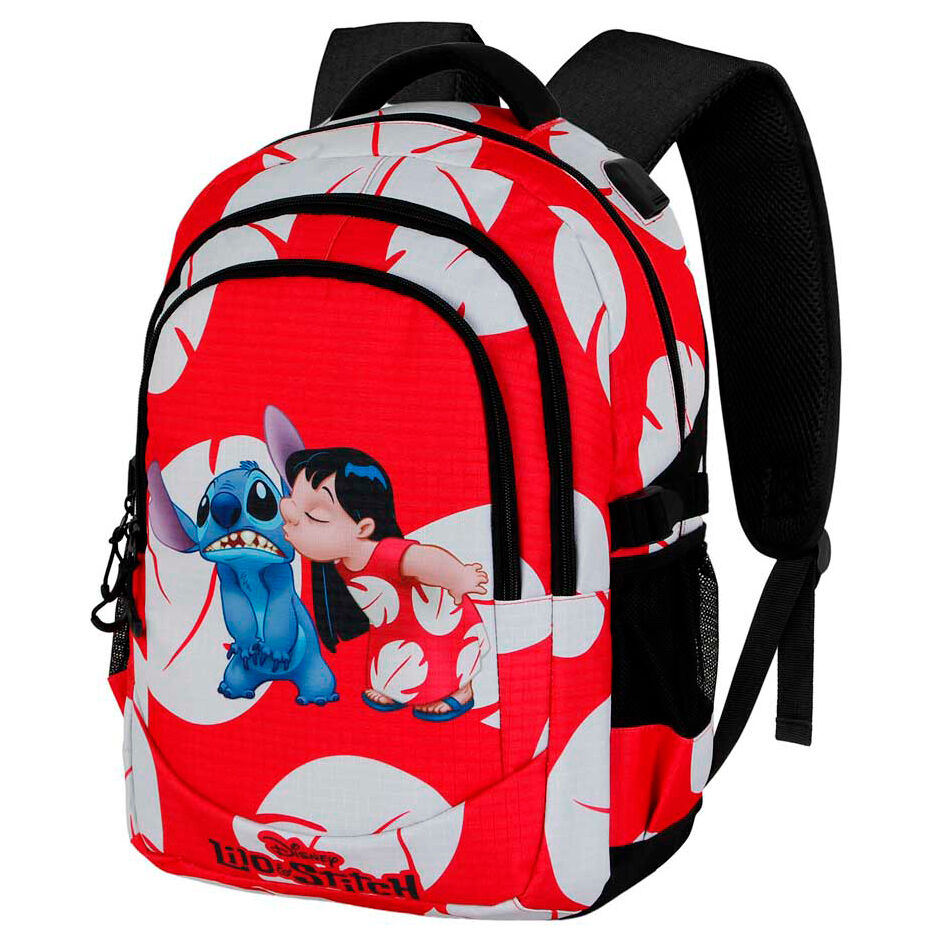 Disney Stitch Kiss Anpassningsbar Ryggsäck 44cm