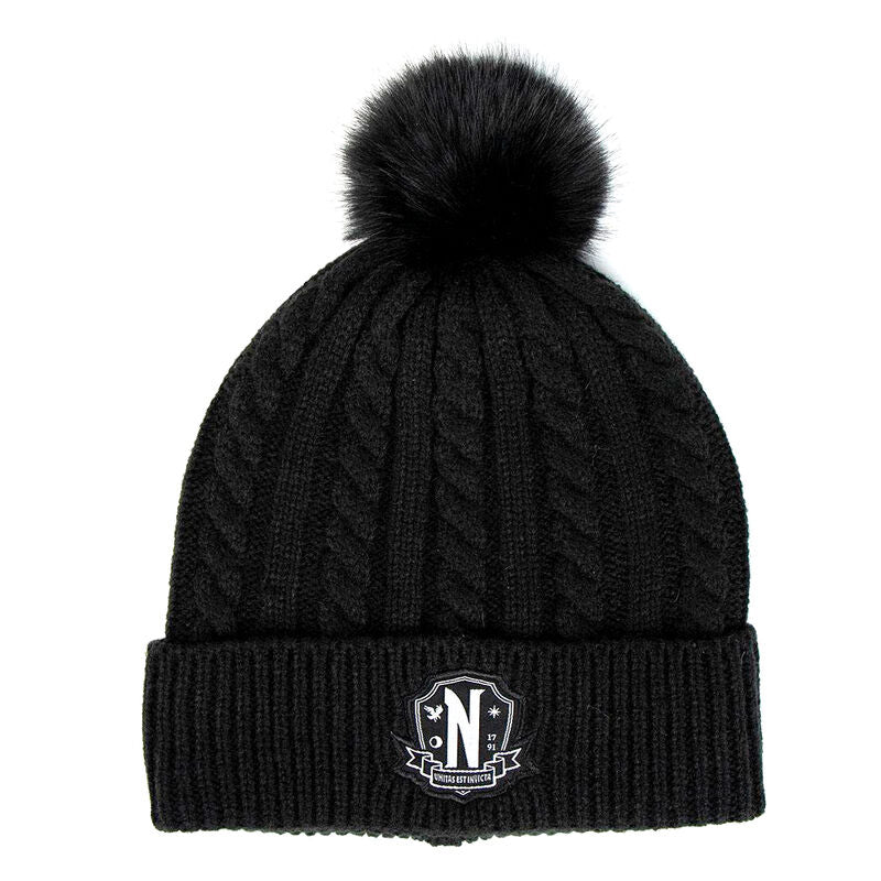 Hatt och Handskar Set för Onsdag – Perfekt för Kalla Dagar