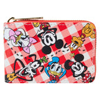 Loungefly Disney Mickey & Friends Picnic Blanket Accordion Plånbok