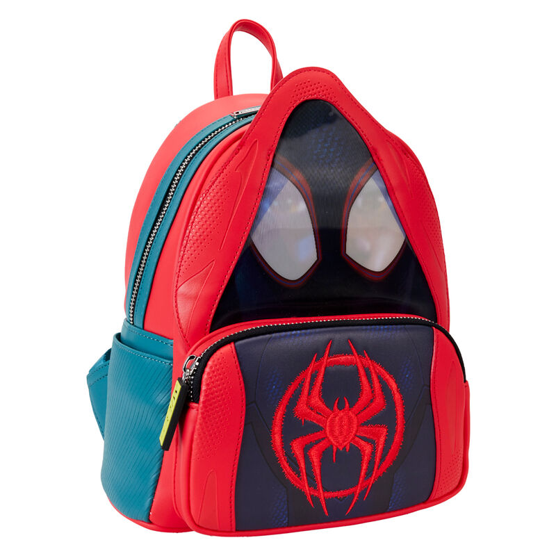 Loungefly Marvel Spider-Verse Miles Morales Hoodie Ryggsäck 26cm