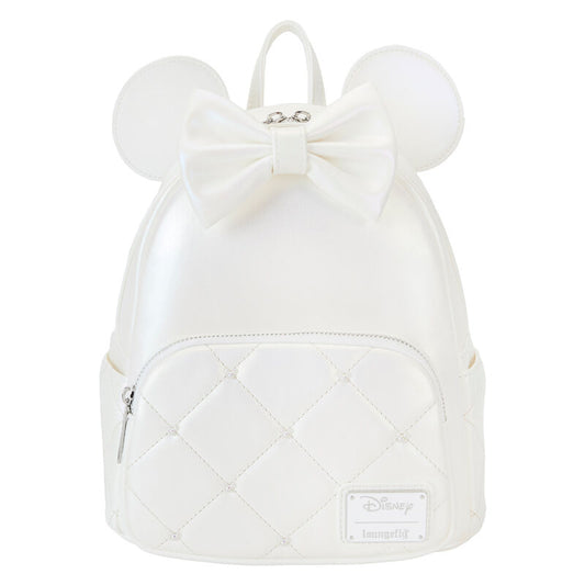 Loungefly Disney Minnie Mouse Iridescent Wedding Ryggsäck 26cm