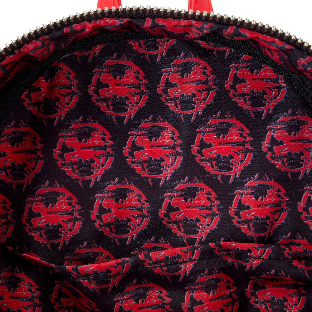 Loungefly Marvel Spider-Verse Miles Morales Hoodie Ryggsäck 26cm