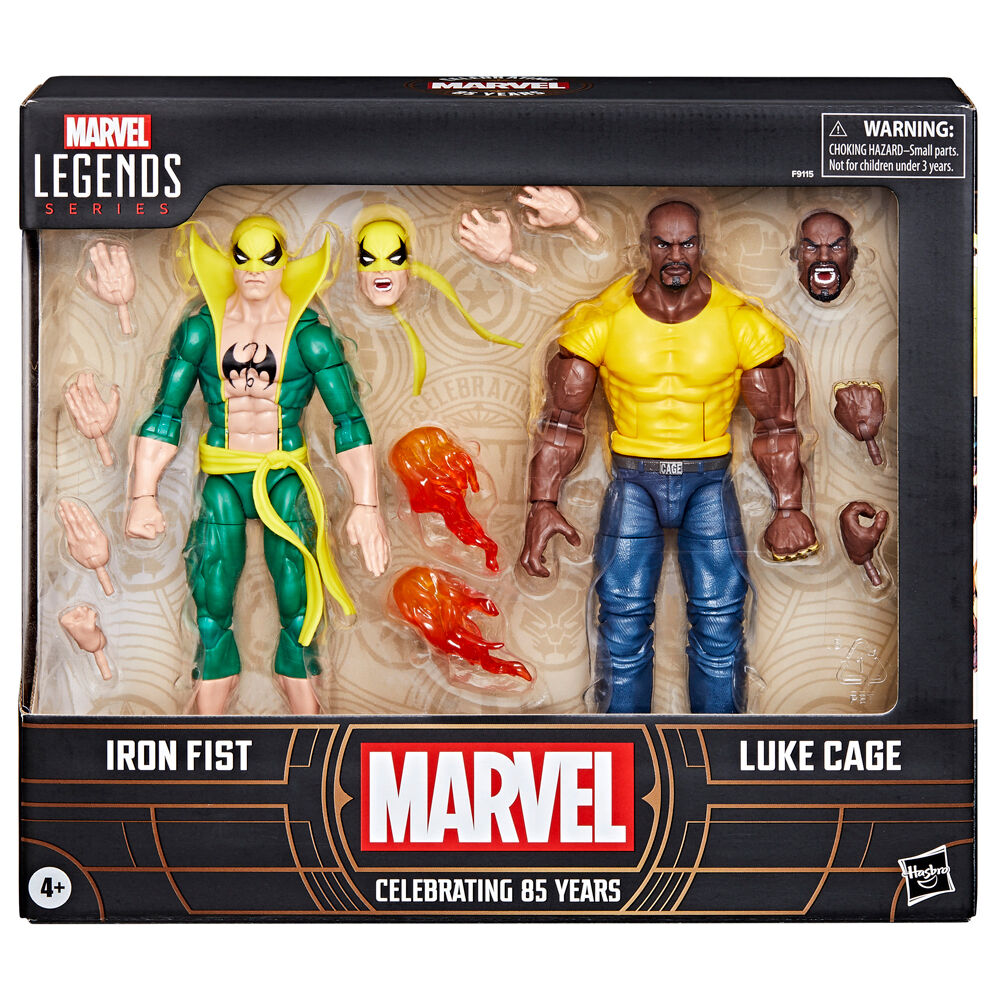 Marvel Legends Series Iron Fist och Luke Cage