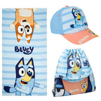 Bluey Set Handduk + Väska + Keps