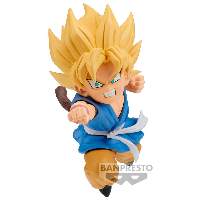 Dragon Ball GT SSGSS Gogeta vs Super 17 Figur 9cm