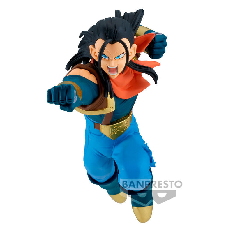 Dragon Ball GT Super 17 vs SSGSS Gogeta Match Makers Figur 9cm