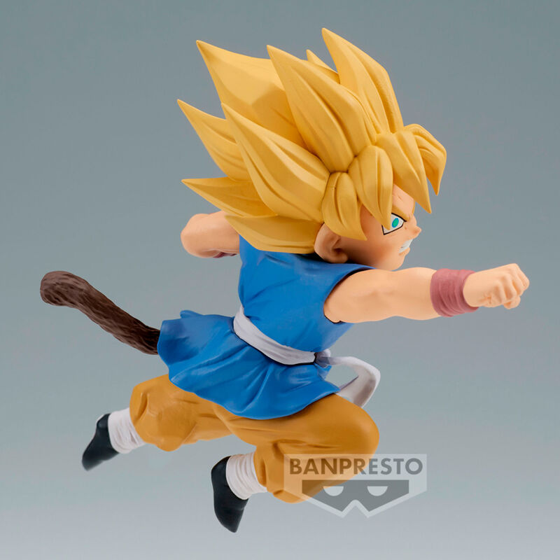 Dragon Ball GT SSGSS Gogeta vs Super 17 Figur 9cm