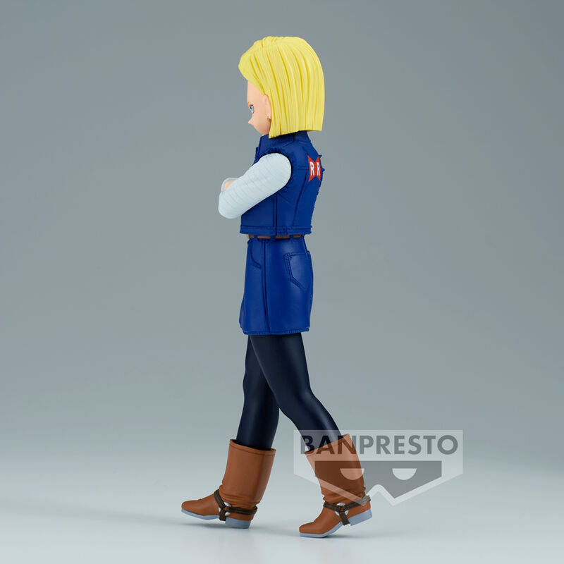 Dragon Ball Z Android 18 Solid Edge Work Figur 17cm