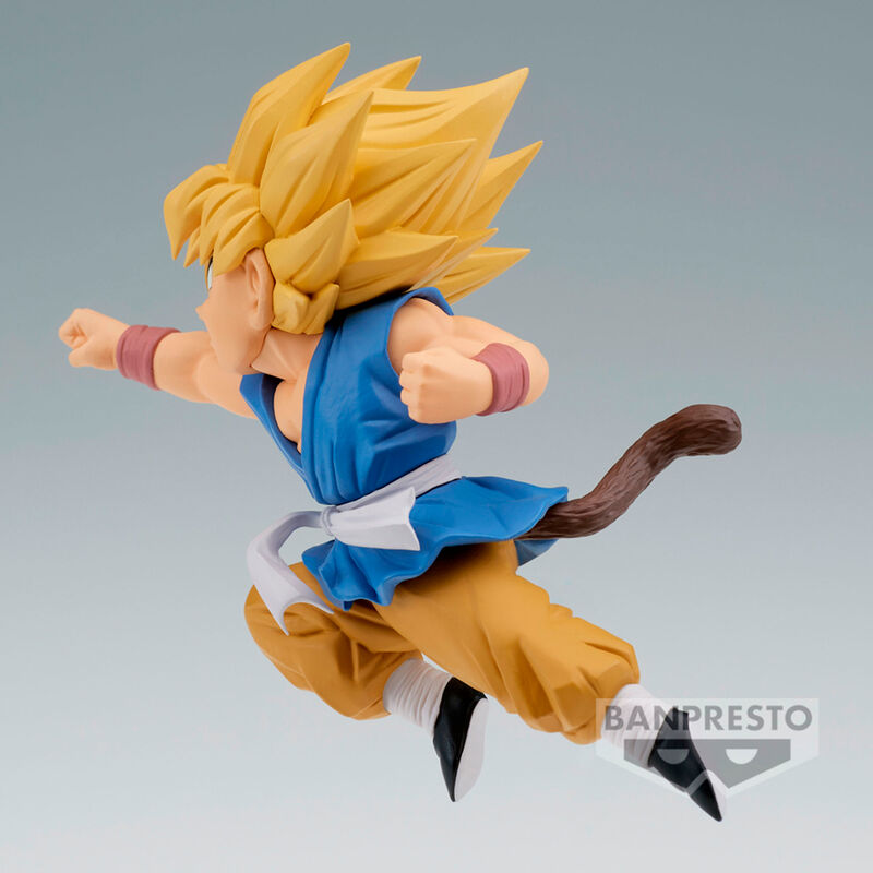 Dragon Ball GT SSGSS Gogeta vs Super 17 Figur 9cm