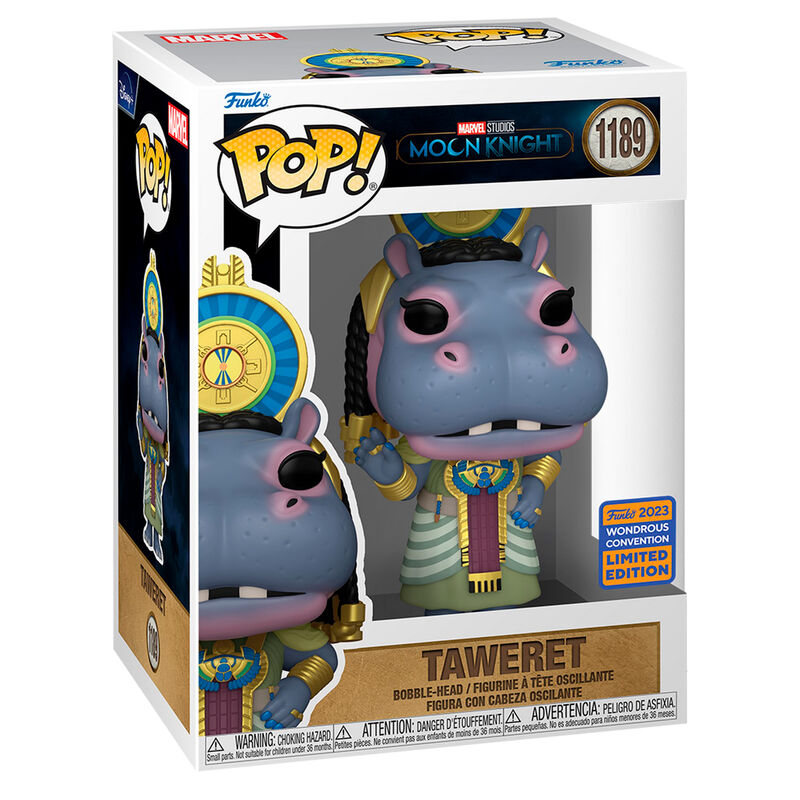 Funko POP 9cm vinyl figure in gift box.
