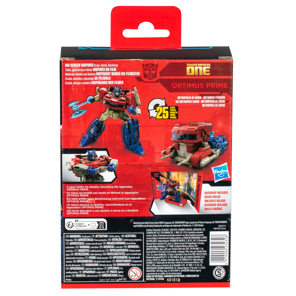 Transformers Deluxe Class Studio Series Optimus Prime 11cm