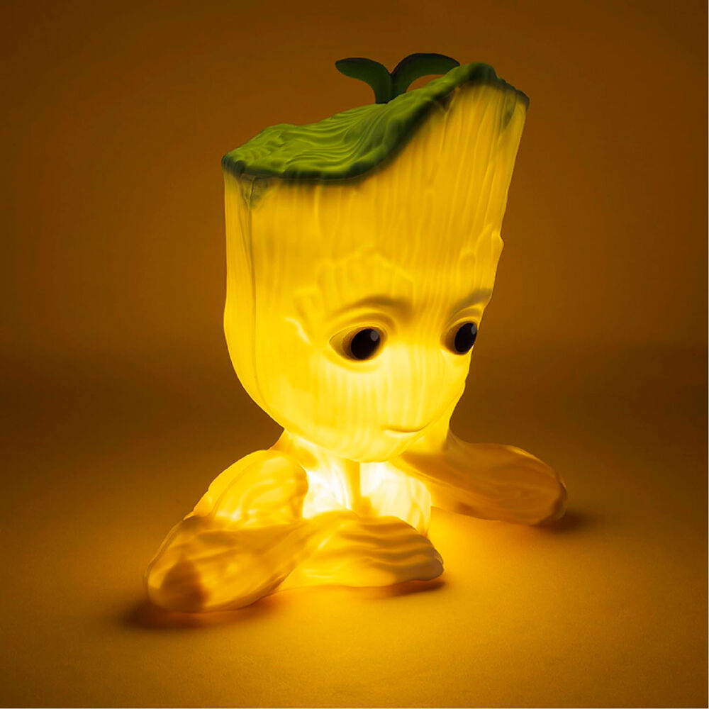 Marvel Guardians of the Galaxy Groot 3D-lampa med ljud 22 cm