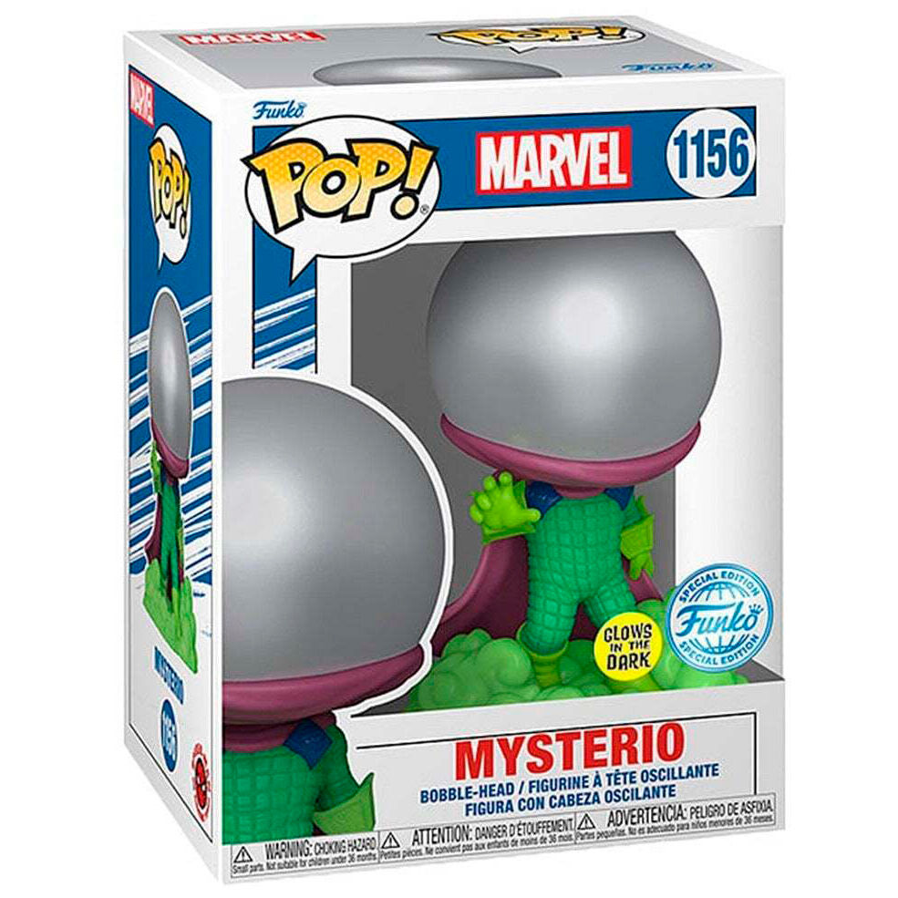 Funko POP 9cm vinyl figure in gift box.
