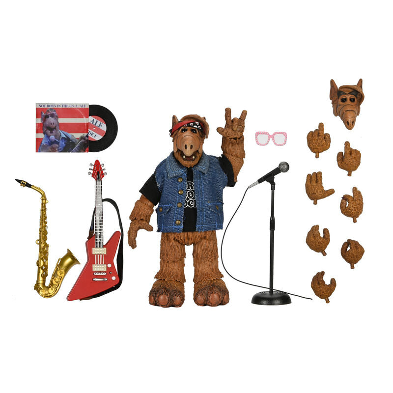 Alf - Alf Born To Rock Alf Ultimate Figur 18cm
