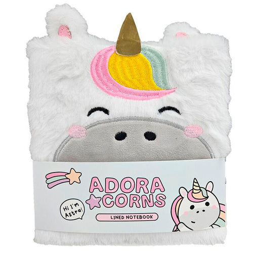 Adoracorns Unicorn A5 gosedjur Anteckningsblock