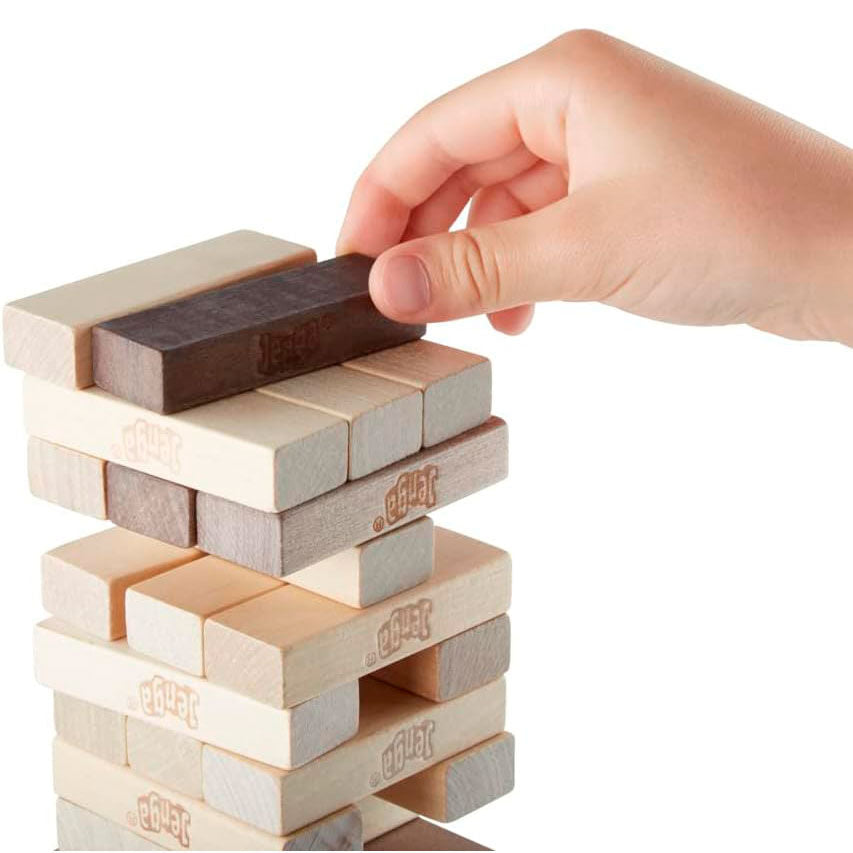Jenga Rustic Spel - Bygg och Balans