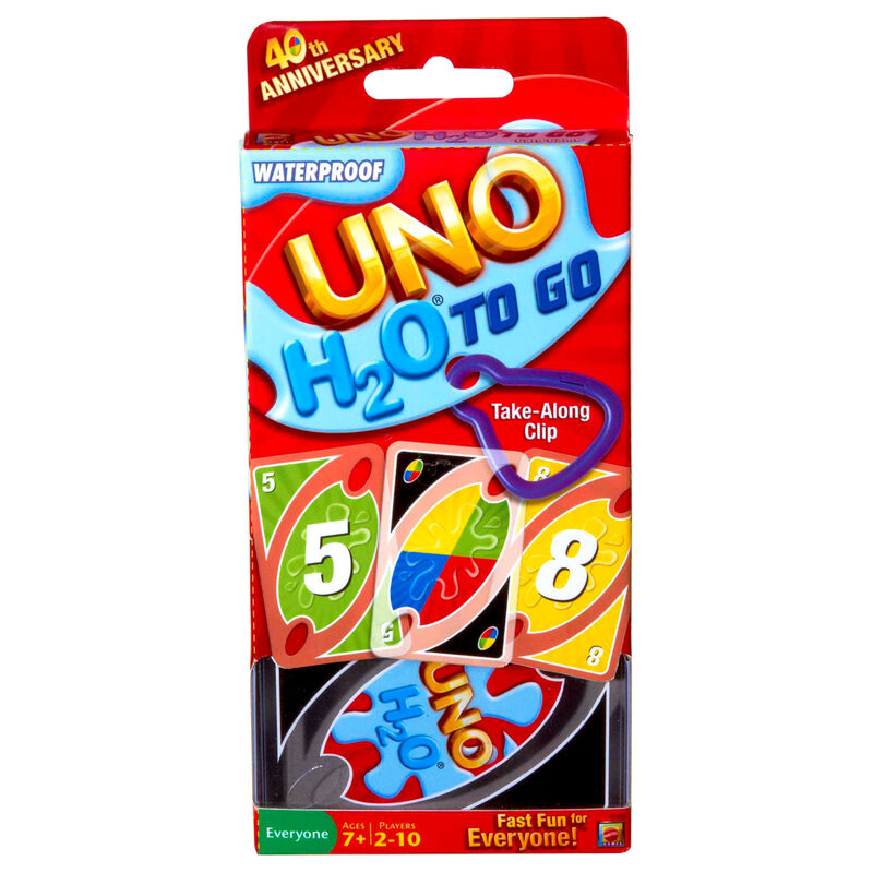 UNO H2O To Go kortspel