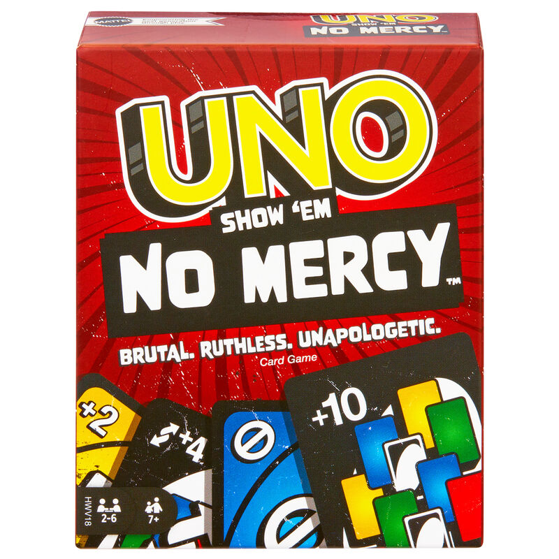 UNO No Mercy Kortspel